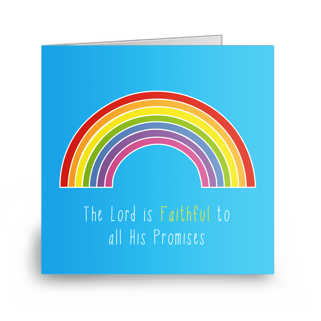 He is faithful card