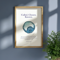 Called. Chosen. Known | Embryo Art | Printable Wall Art