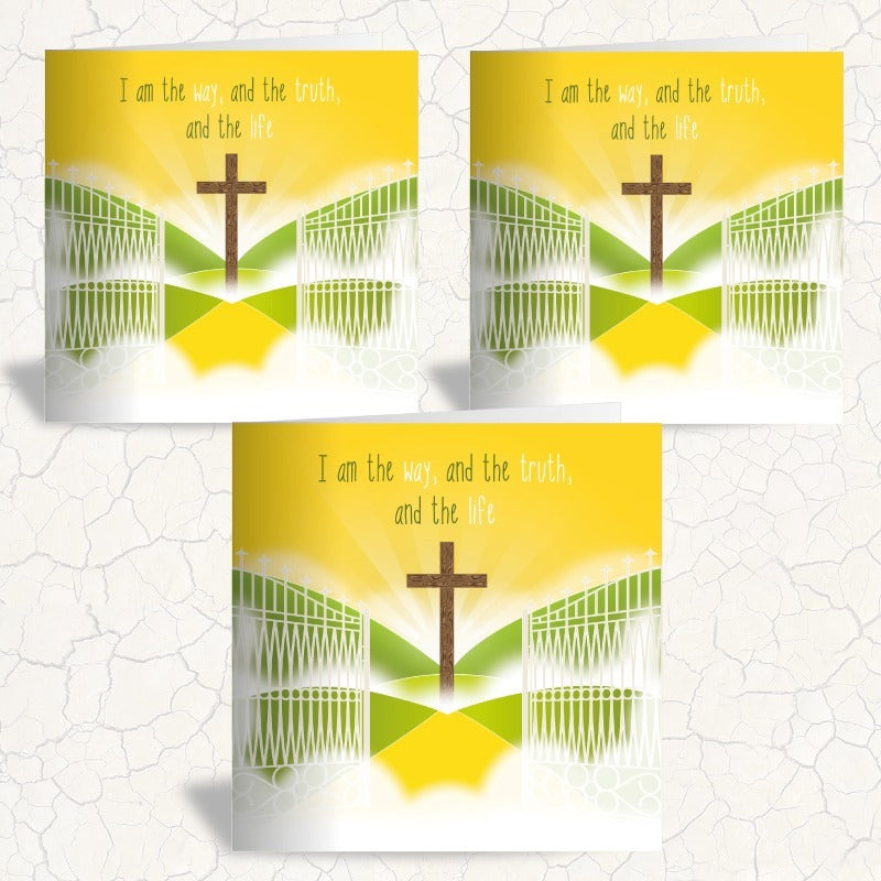 Christian Easter Cards - He Is Your Redemption (Pack of 3) image 0