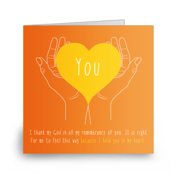 I give thanks for you