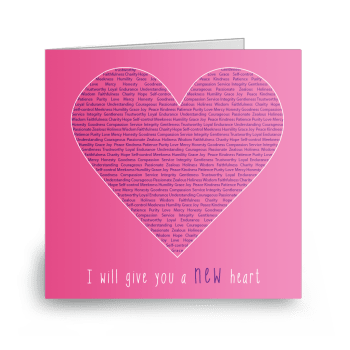 You have a new heart